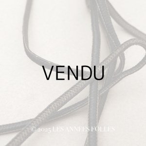 画像: 19世紀末 アンティーク トリム ブラウン＆ブラック＆金糸 3mm幅 2.54〜4.5m