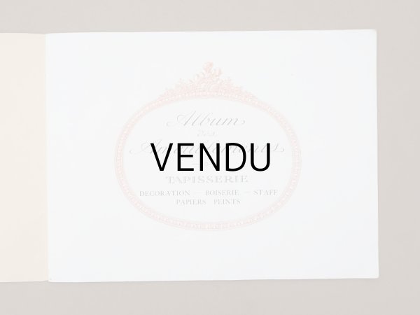 画像5: アンティーク ボンマルシェ インテリア 家具のカタログ  ALBUM DES AMEUBLEMENTS - AU BON MARCHE - (5)