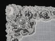 画像3: アンティーク ポワンドローズ  結婚式のハンカチ 【ポワン・ド・ローズ】　【ポワン・ド・ガーズ】  (3)