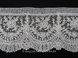 画像16: 19世紀末 アンティーク ポワンドガーズのボーダー ニードルレース  3.8m 8cm幅 花とリーフのガーランド 【ポワン・ド・ガーズ】  (16)