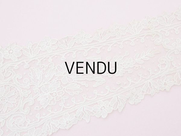 画像13: 19世紀 アンティーク ポワンドガーズのバルブ・ド・ボネ【ポワン・ド・ガーズ】 (13)