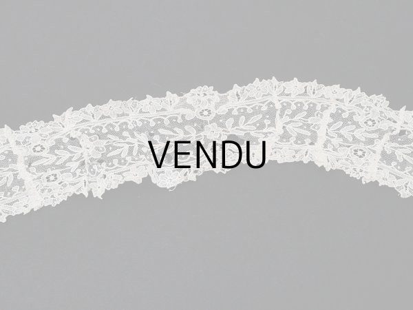 画像4: 19世紀 アンティーク ポワンドガーズのバルブ・ド・ボネ【ポワン・ド・ガーズ】 (4)