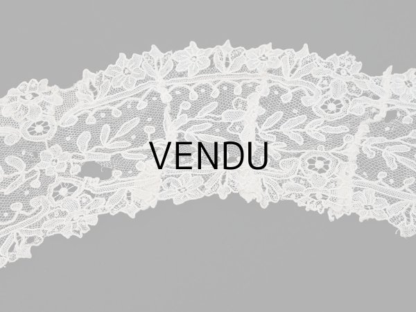 画像9: 19世紀 アンティーク ポワンドガーズのバルブ・ド・ボネ【ポワン・ド・ガーズ】 (9)