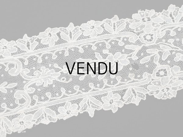 画像6: 19世紀 アンティーク ポワンドガーズのバルブ・ド・ボネ【ポワン・ド・ガーズ】 (6)