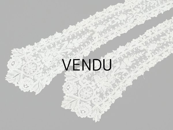 画像2: 19世紀 アンティーク ポワンドガーズのバルブ・ド・ボネ【ポワン・ド・ガーズ】 (2)