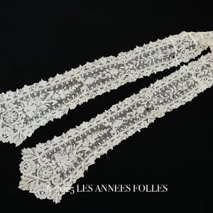 画像: 19世紀 アンティーク ポワンドガーズのバルブ・ド・ボネ【ポワン・ド・ガーズ】