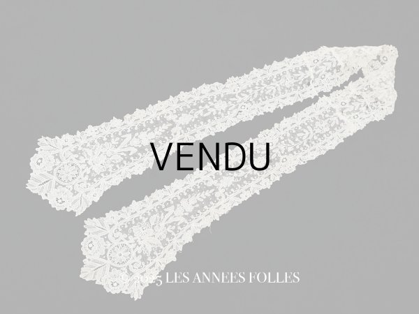 画像1: 19世紀 アンティーク ポワンドガーズのバルブ・ド・ボネ【ポワン・ド・ガーズ】 (1)