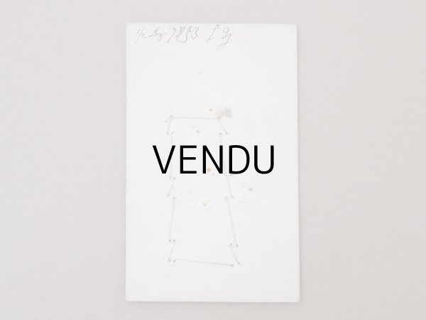 画像6: アンティーク とても小さなバックル 6点セット ドール用＆シューズ用 スチール製 (6)