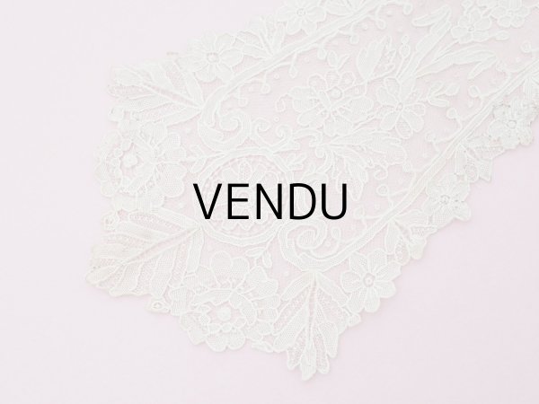 画像14: 19世紀 アンティーク ポワンドガーズのバルブ・ド・ボネ【ポワン・ド・ガーズ】 (14)