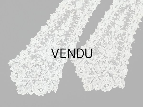 画像3: 19世紀 アンティーク ポワンドガーズのバルブ・ド・ボネ【ポワン・ド・ガーズ】 (3)