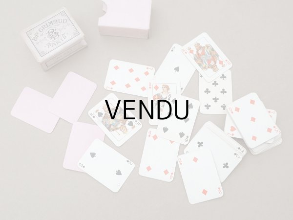 画像2: アンティーク 小さなトランプ - B.P. GRIMAUD PARIS - (2)