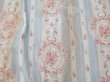 画像7: アンティーク 薔薇のメダイヨン ファブリック 120×295cm (7)