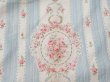 画像3: アンティーク 薔薇のメダイヨン ファブリック 120×295cm (3)