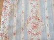 画像12: アンティーク 薔薇のメダイヨン ファブリック 120×295cm (12)