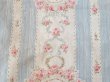 画像21: アンティーク 薔薇のメダイヨン ファブリック 120×295cm (21)