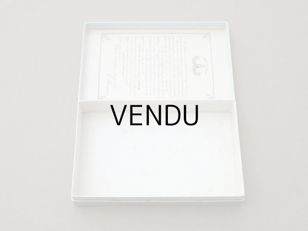 画像5: アンティーク ラングドシャのお菓子箱『ショコラ・フランソワ・ マルキ』LES LANGUES DOREES DE F.MARQUIS - CHOCOLAT FRANCOIS MARQUIS PARIS - (5)