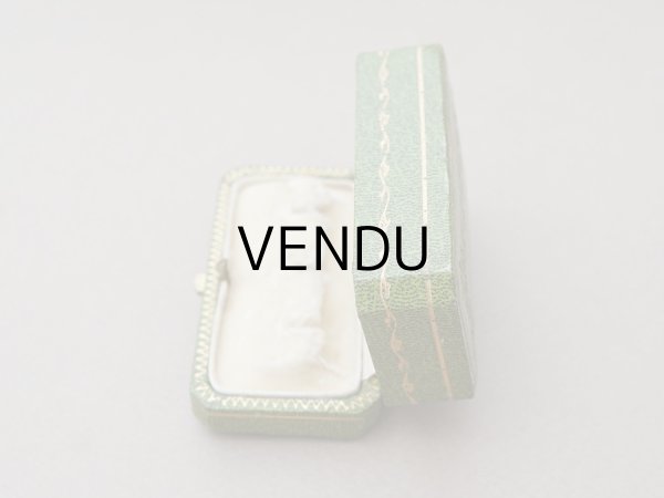 画像8: アンティーク リボン＆リーフのガーランド ジュエリーボックス グリーン (8)