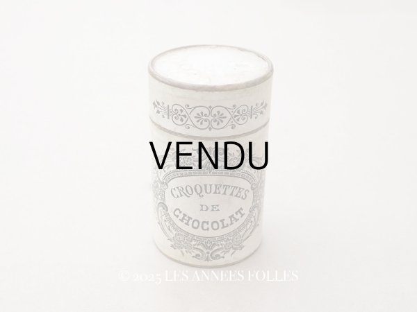 画像1: アンティーク お菓子箱 チョコレートボックス CROQUETTES DE CHOCOLAT (1)