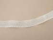 画像4: アンティーク ドット柄 スカラップ チュールレース 2.5cm幅 (4)