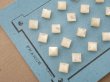 画像4: アンティーク カット入り シェルボタン 立体的なダイヤ型 スタッズ型 6mm 24ピース パールホワイト (4)