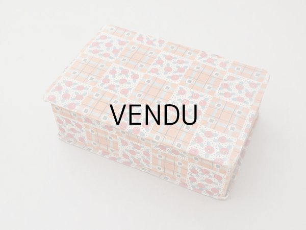 画像4: ＊蚤の市セット＊アンティーク  カルトナージュボックス 2点セット (4)