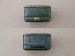 画像8: アンティーク 本革製  ジュエリーボックス グリーン (8)