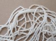 画像4: アンティーク ガラス製 サティネビーズ オフホワイト 11g 1cm=7.5粒 (4)