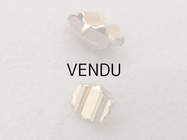 画像6: 【セール対象外】【クーポン対象外】アンティーク サフィレットのルース オーバル 6mm強×8mm (6)