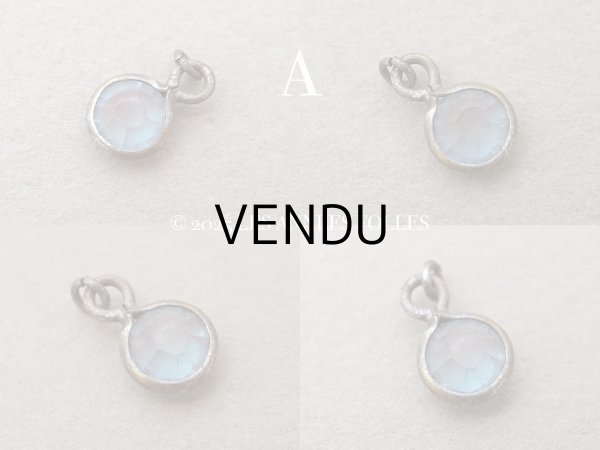 画像3: アンティーク サフィレットのルース ラウンド 7mm (3)