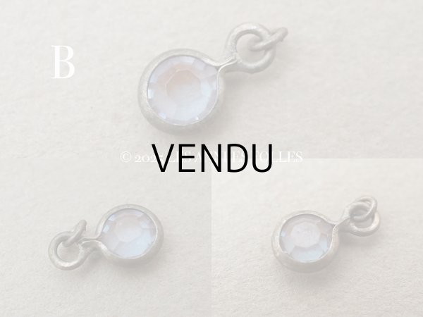 画像4: アンティーク サフィレットのルース ラウンド 7mm (4)