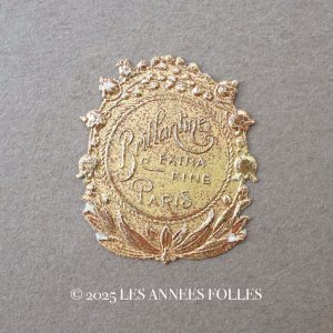 画像: アンティーク パフュームラベル 鈴蘭 BRILLANTINE EXTRA FINE PARIS