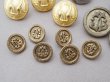 画像2: *蚤の市セット* フランス製 ヴィンテージ ミリタリーボタンのセット  (2)