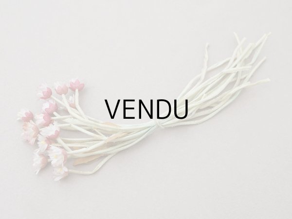 画像5: ＊蚤の市＊アンティーク デイジーの布花 16輪のセット (5)