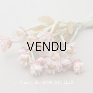 画像: ＊蚤の市＊アンティーク デイジーの布花 16輪のセット