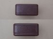 画像10: アンティーク 金彩入り 本革製 ジュエリーボックス ボルドー ブレスレット用 (10)