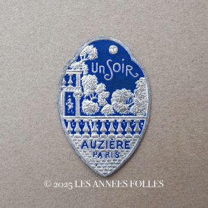 画像: アンティーク パフュームラベル UN SOIR - AUZIERE PARIS -