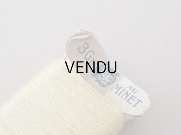 画像7: アンティーク  猫の糸巻き ボルドー レモン色 - AU MINET - (7)