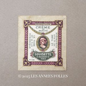 画像: アンティーク パフュームラベル LOUISETTE - MAUBERT PARIS -