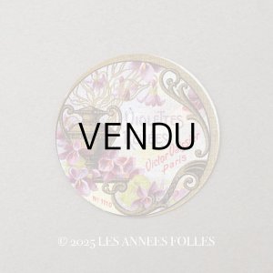 画像: アンティーク パフュームラベル 菫 VIORETTES REVES - VICTOR VAISSIER -