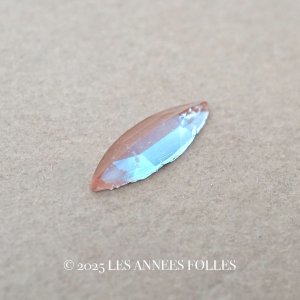 画像: アンティーク サフィレットのルース マーキス型 5×14mm