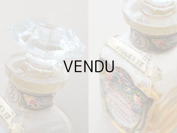 画像8: アンティーク パフュームボトル 香水瓶 サマリテーヌ百貨店 EXTRAIT CONCENTRE - GRANDS MAGASINS DE LA SAMARITAINE PARIS - (8)