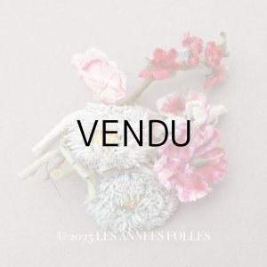 画像: 【クリスマスセール2025対象外】アンティーク ベルベットの布花のブーケ　