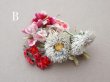 画像6: 【クリスマスセール2025対象外】アンティーク ベルベットの布花のブーケ　 (6)