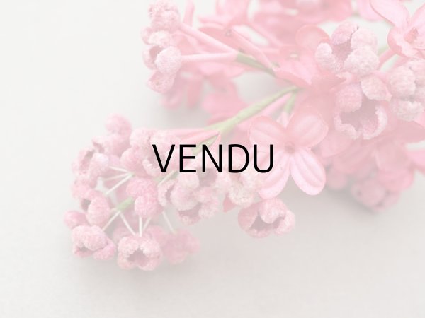 画像5: 【クリスマスセール2025対象外】アンティーク ライラックの布花 チェリーピンク (5)