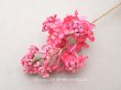 画像1: 【クリスマスセール2025対象外】アンティーク ライラックの布花 チェリーピンク (1)