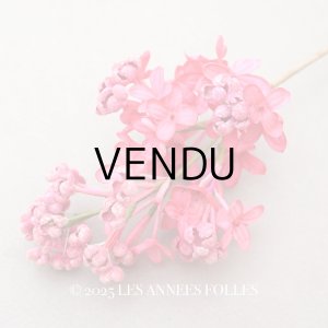 画像: 【クリスマスセール2025対象外】アンティーク ライラックの布花 チェリーピンク