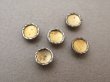 画像3: 【クリスマスセール2025対象外】19世紀 アンティーク 極小 メタルボタン 7mm 5点セット (3)
