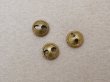 画像3: 【クリスマスセール2025対象外】19世紀 アンティーク 極小 メタルボタン 6mm 3点セット (3)