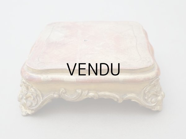 画像5: 【クリスマスセール2025対象外】19世紀末 アンティーク マリアージュの台座 ハンドモチーフ (5)