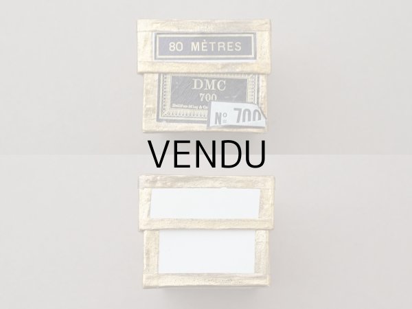 画像7: アンティーク DMCの糸箱 FIL D'ALSACE DOLLFUS MIEC&CIE - DMC - (7)